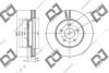 DJ PARTS BD1967 Brake Disc